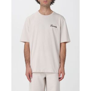 Laneus T-Shirt Men Yellow Cream